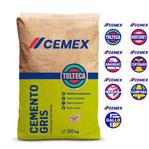 CEMENTO EXTRA GRIS DE 50 KG