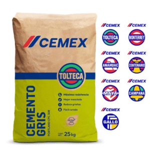 CEMENTO EXTRA GRIS CEMEX 25 KG