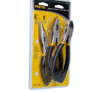 Juego De Pinzas 3 Piezas Pretul Pretul JGO-PIN3